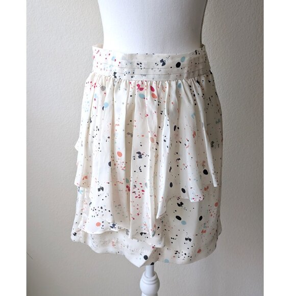 Greylin 100% silk mini skirt - Size M - Picture 1 of 11